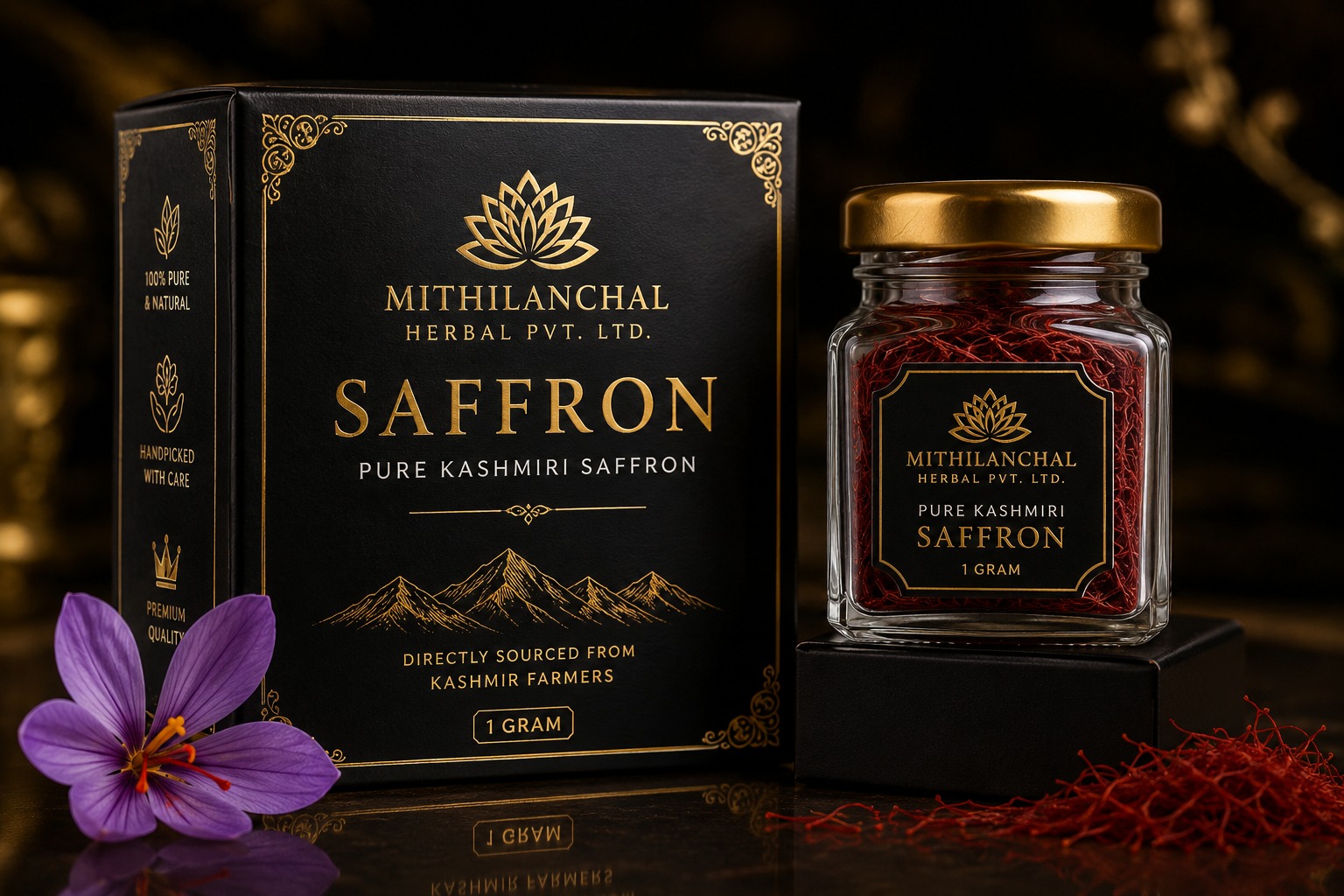 Mithilanchal Pure Kashmir Saffron